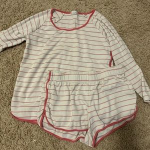Lake pajamas Pima cotton set